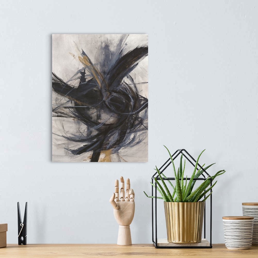 A bohemian room featuring Abstract #175