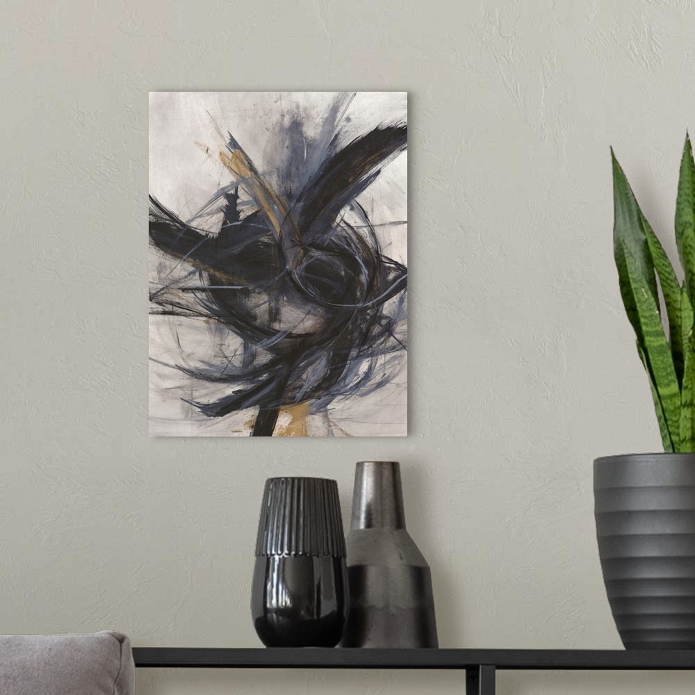 A modern room featuring Abstract #175