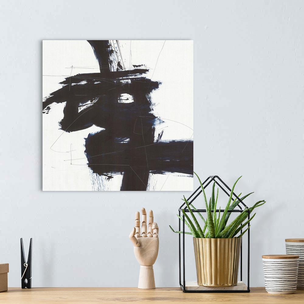 A bohemian room featuring Abstract 233