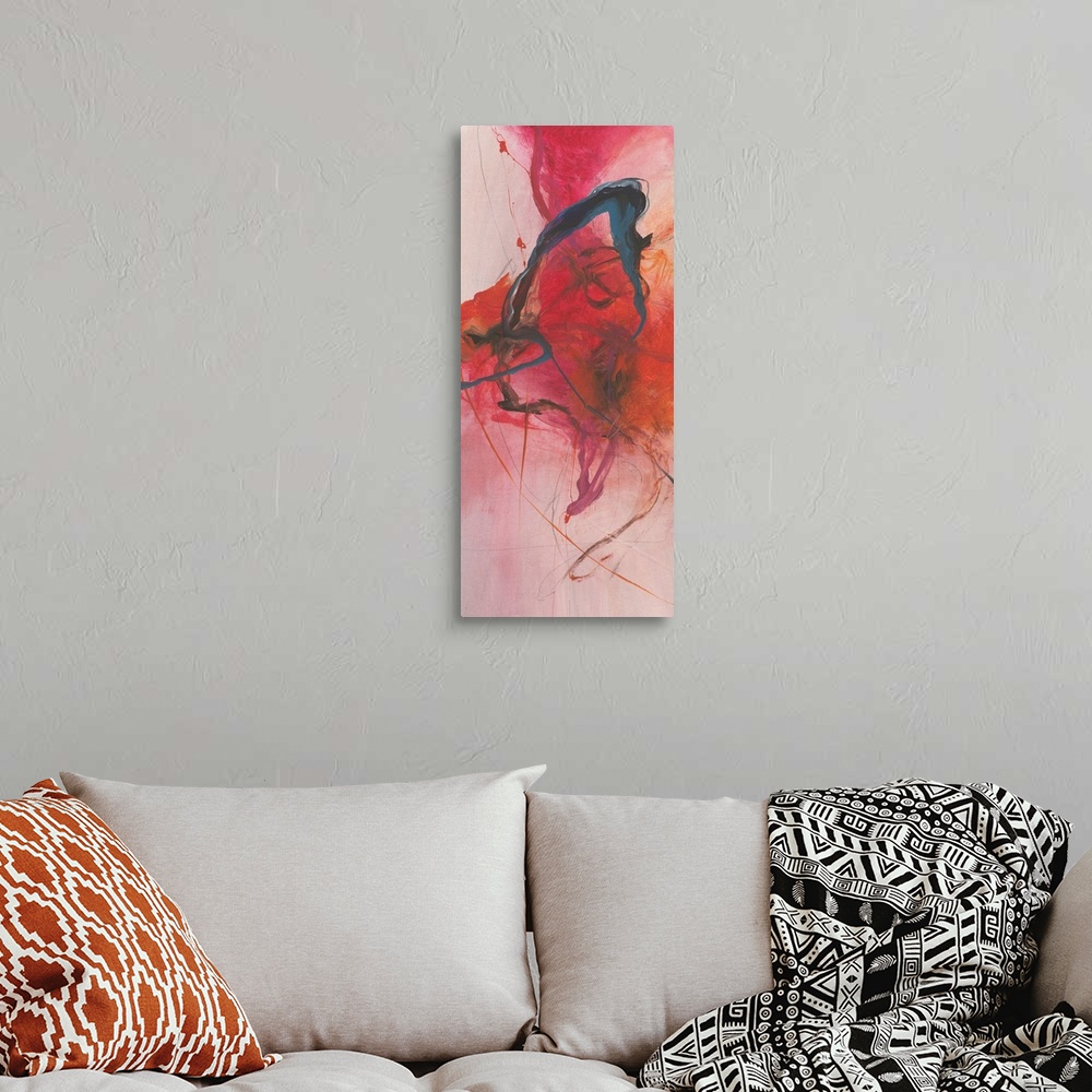 A bohemian room featuring Flightless Bird I