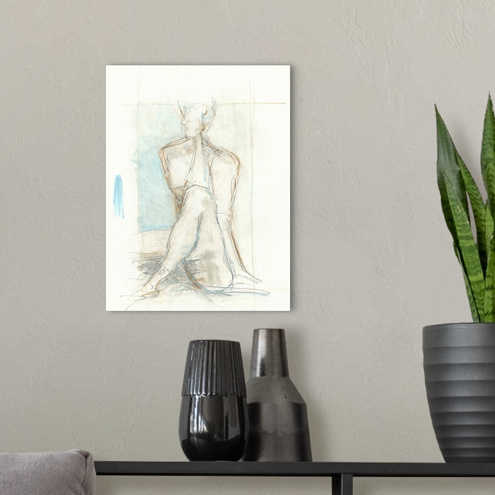 A modern room featuring Nude #66