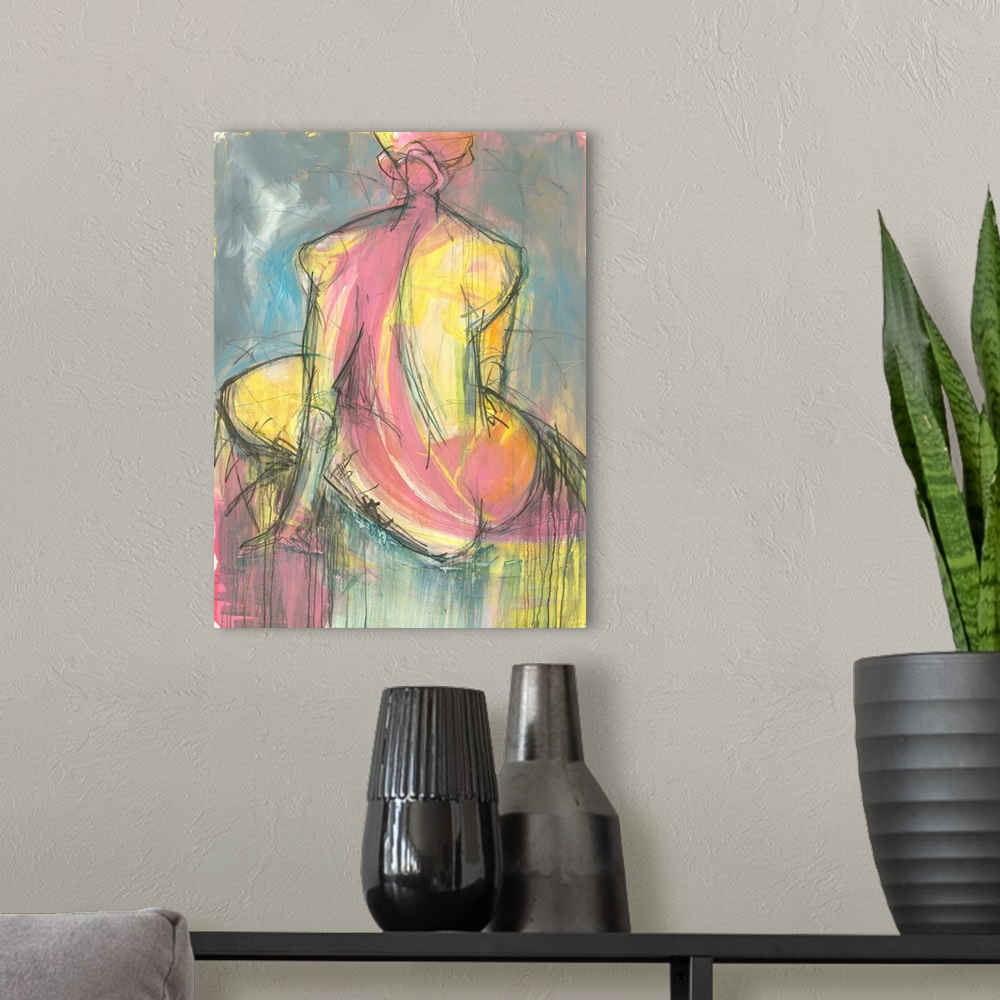 A modern room featuring Nude #67