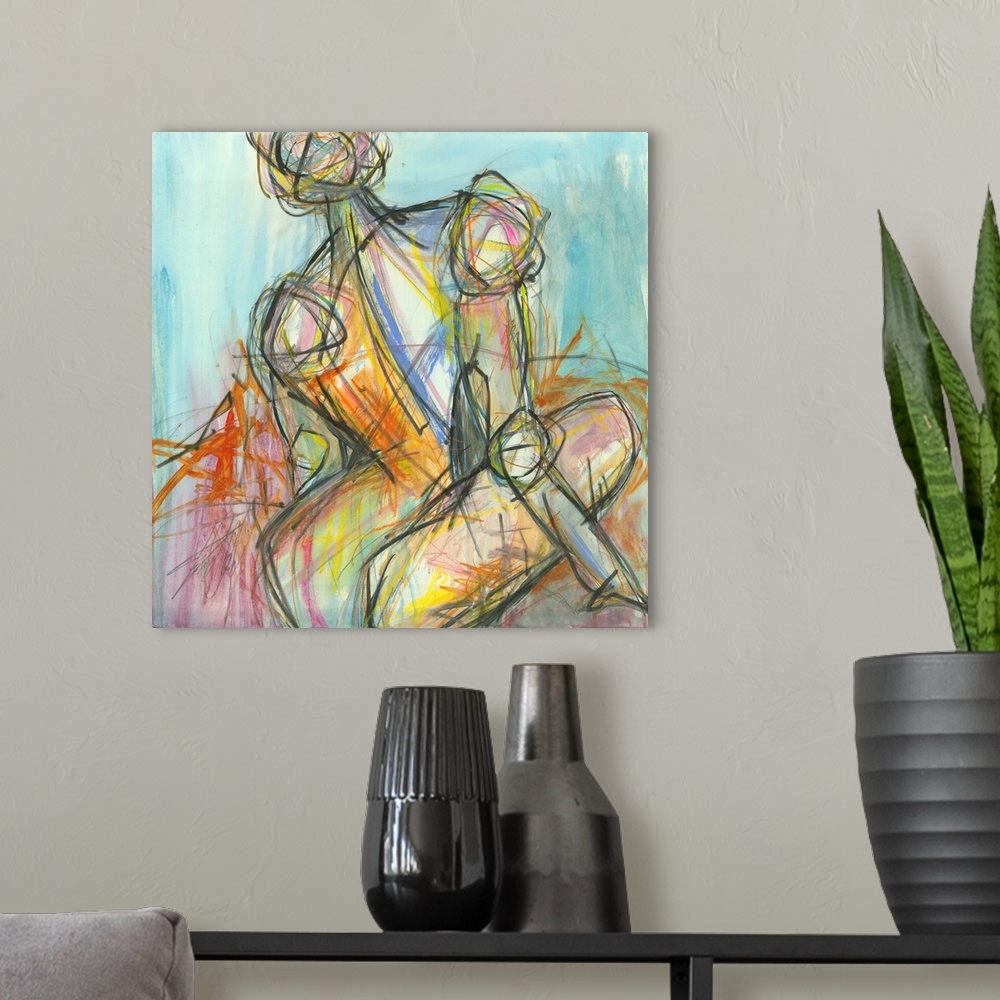 A modern room featuring Nude #79