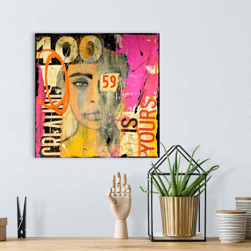 A bohemian room featuring Artfull Mind