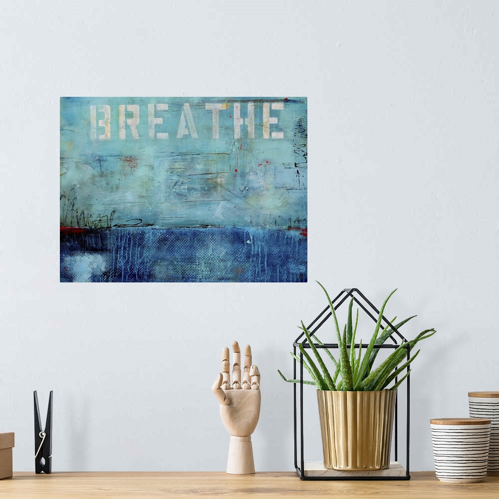 A bohemian room featuring Breathe