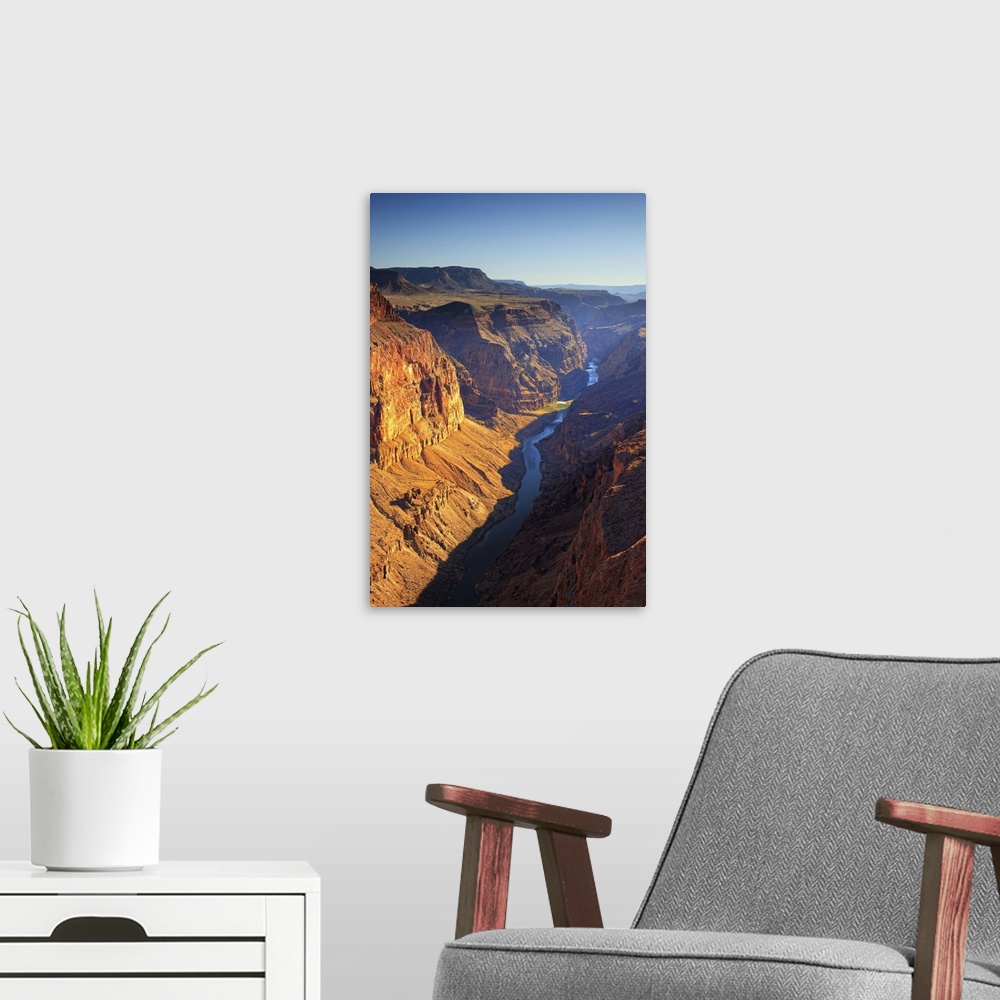 A modern room featuring Arizona, Grand Canyon, Sunrise on Toroweap Point at the North Rim