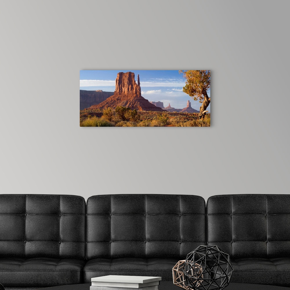 A modern room featuring USA, Arizona, Monument Valley Tribal Park, Monument Valley.
