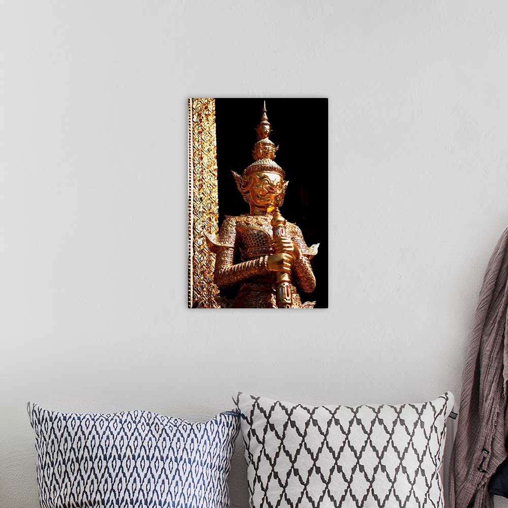 A bohemian room featuring Thailand, Thailand Central, Bangkok, Krung Thep, Wat Pho, the Temple of the Reclining Buddha
