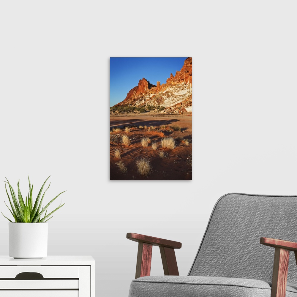 A modern room featuring Australia, Northern Territory, Oceania, Alice Springs, The Rocks of the Rainbow Valley