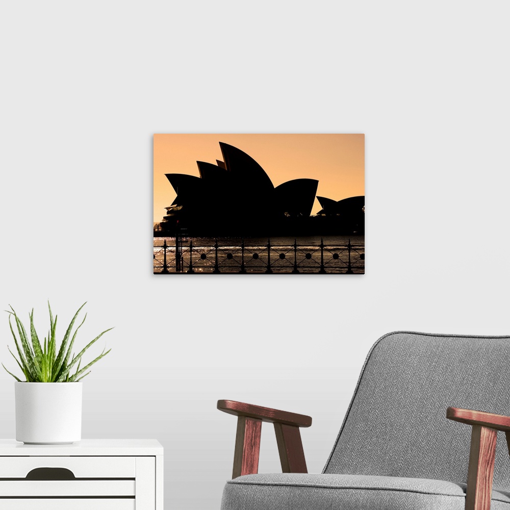 A modern room featuring Australia, New South Wales, NSW, Sydney, Sydney Opera House, Oceania, South Pacific Ocean,