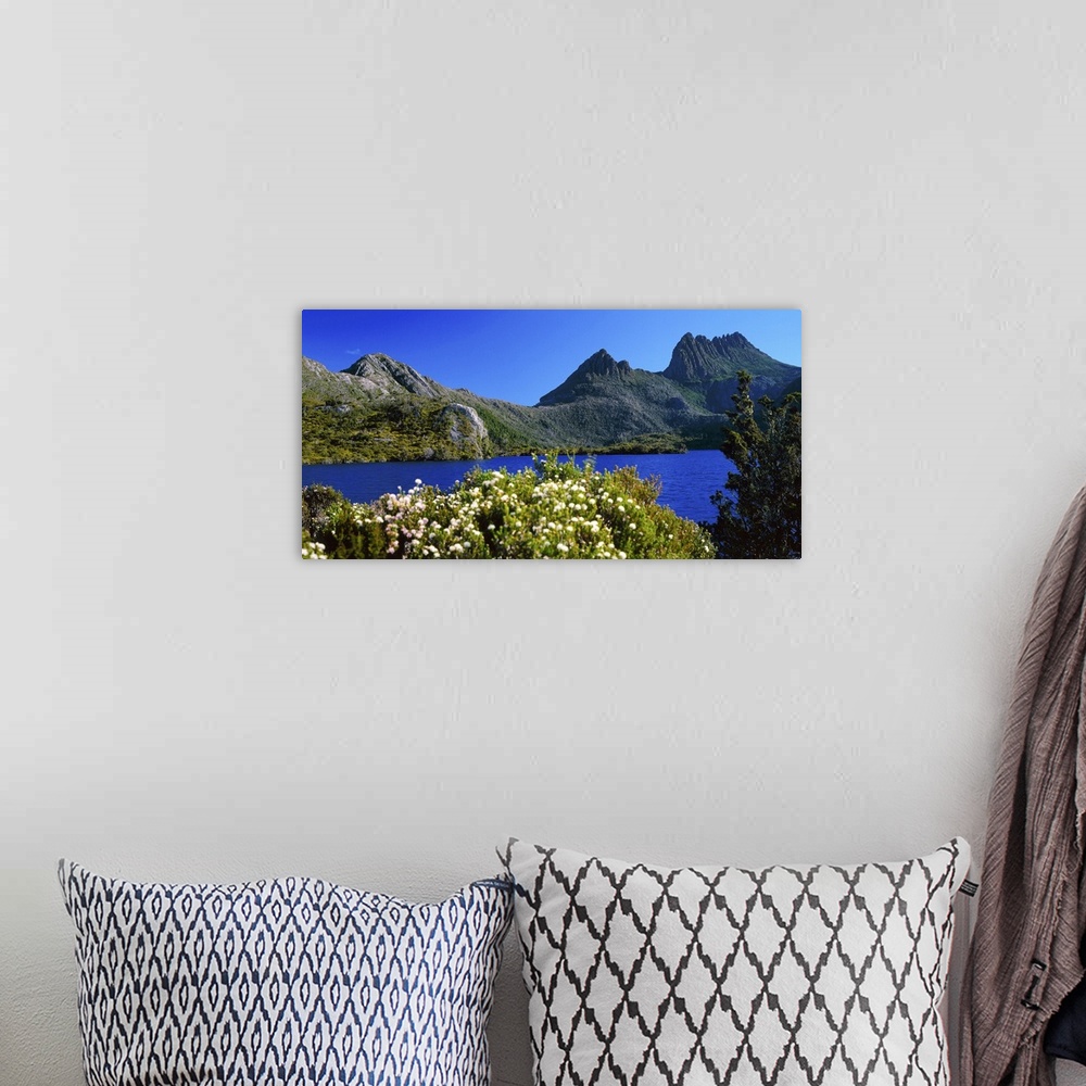A bohemian room featuring Australia, Tasmania, Lake Dove towards Cradle mountain