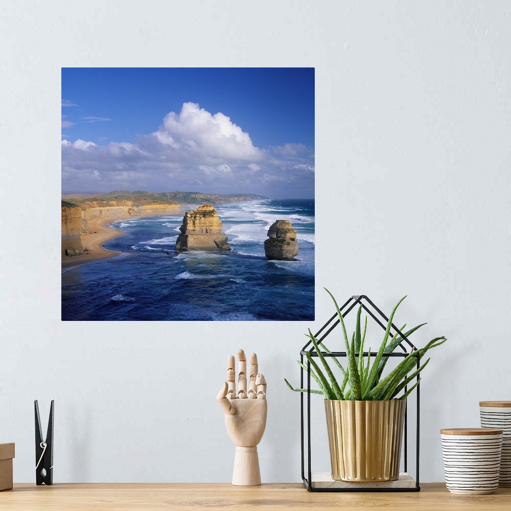 A bohemian room featuring Australia, Victoria, Great Ocean Road, Twelve Apostles Sea Rocks