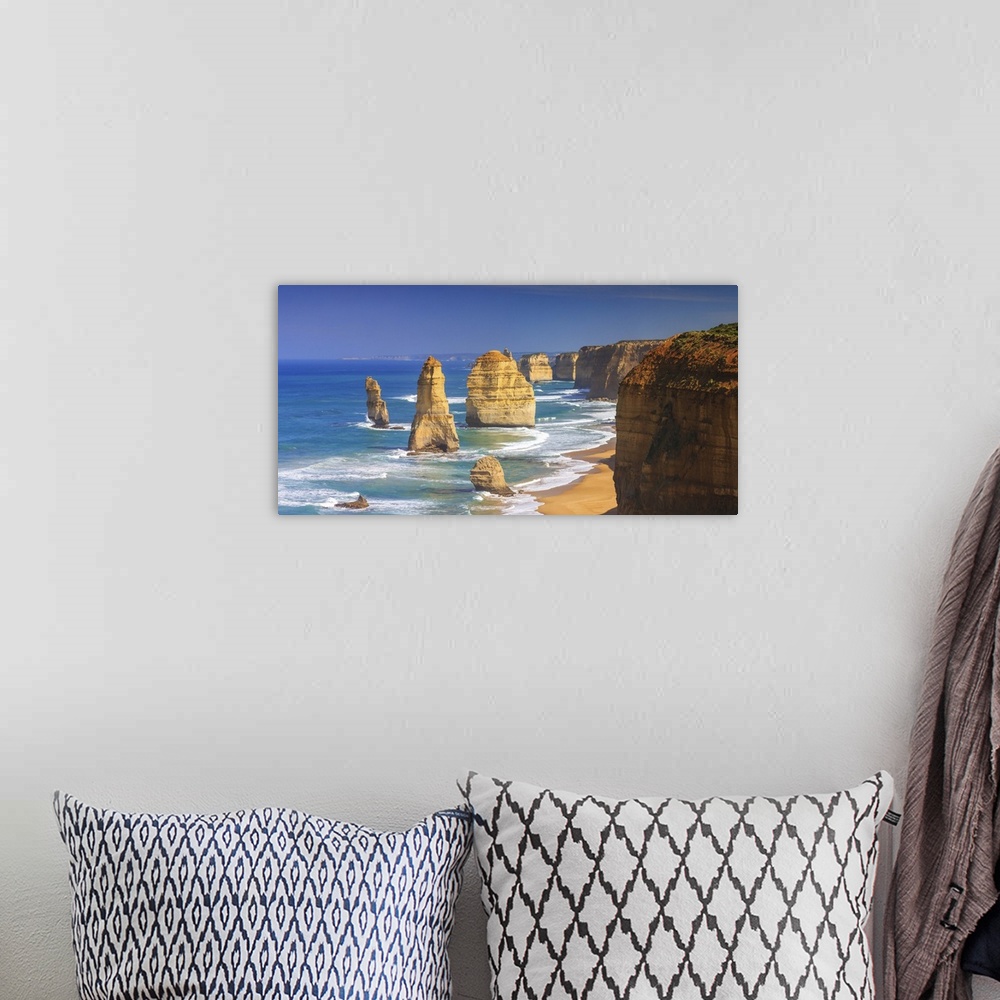 A bohemian room featuring Australia, Victoria, Oceania, Great Ocean Road, Twelve Apostles Sea Rocks