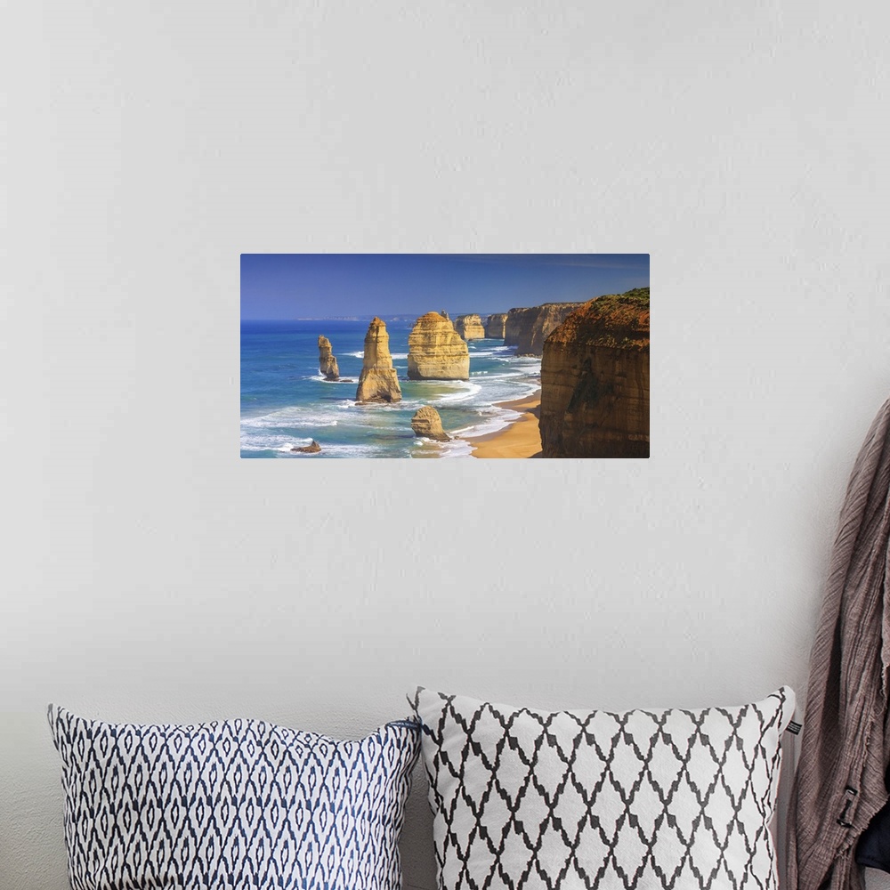 A bohemian room featuring Australia, Victoria, Oceania, Great Ocean Road, Twelve Apostles Sea Rocks