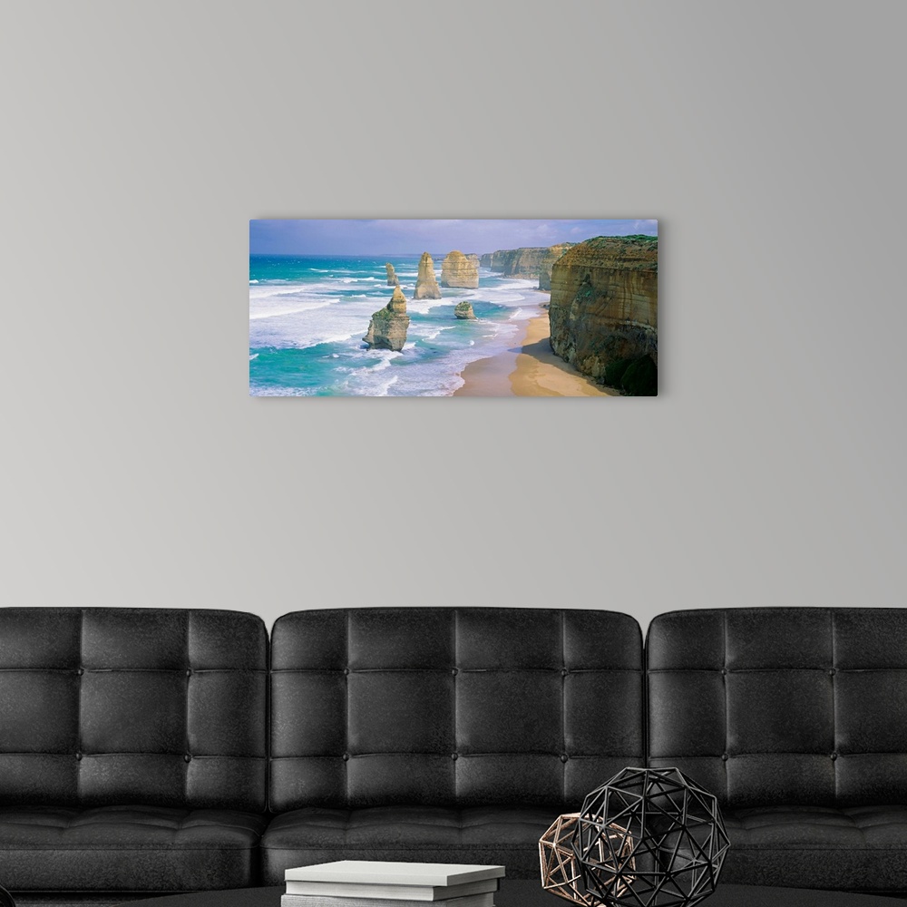 A modern room featuring Australia, Victoria, Port Campbell National Park, Twelve Apostles rock formations
