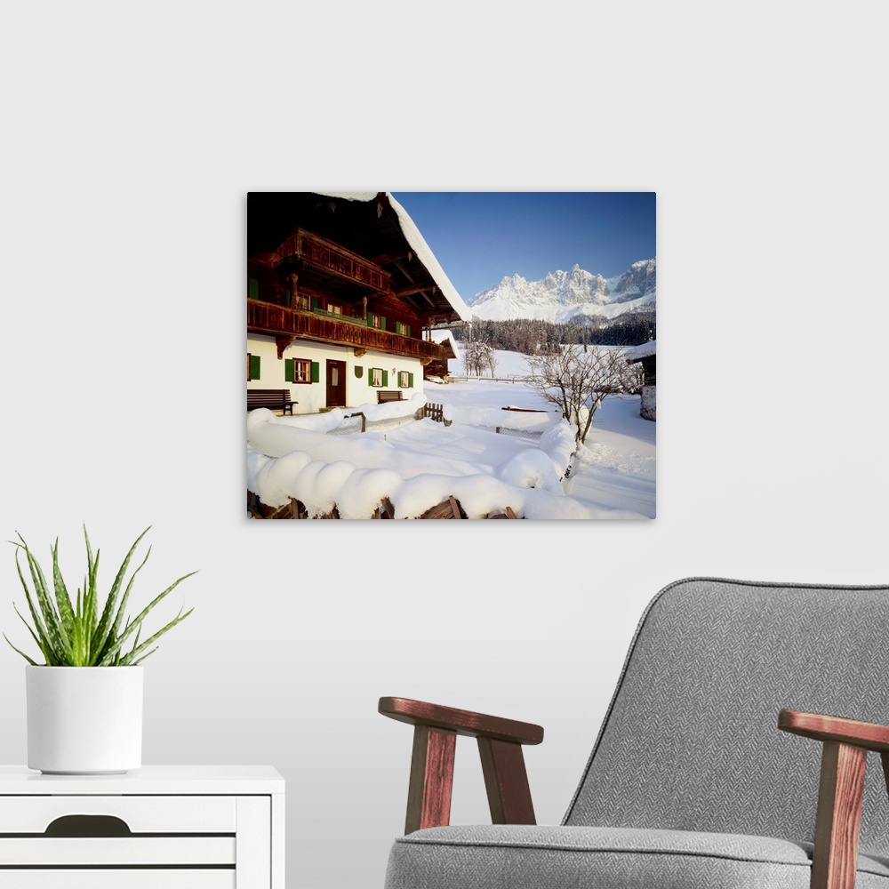 A modern room featuring Austria, Tyrol, Kitzbuhel, Chalet and Wilder Kaiser range
