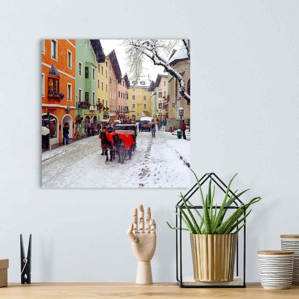 A bohemian room featuring Austria, Tyrol, Kitzbuhel, Main Street