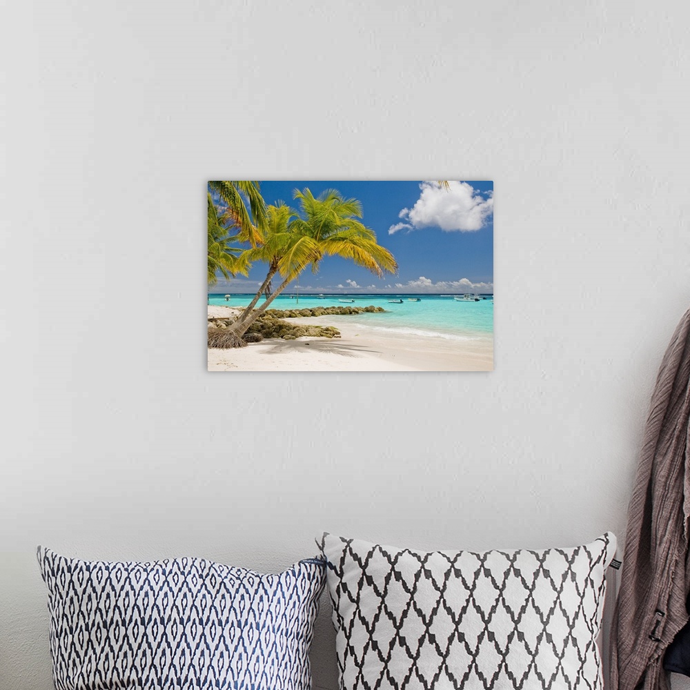 A bohemian room featuring Barbados, Worthings Beach