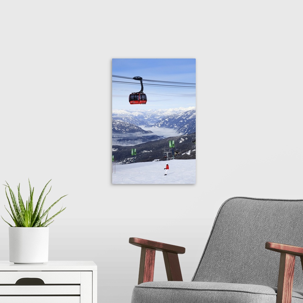 A modern room featuring Canada, British Columbia, The Peak 2 Peak Gondola