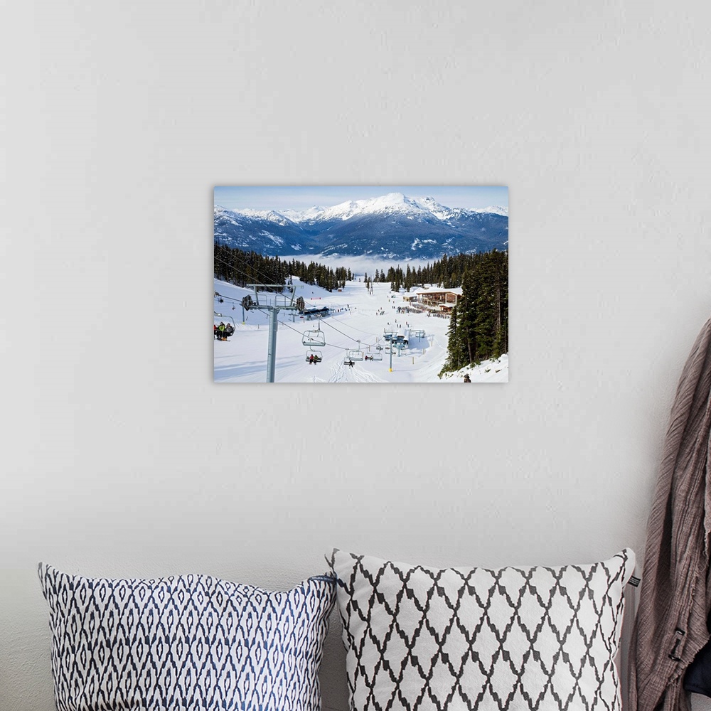 A bohemian room featuring Canada, British Columbia, Whistler Blackcomb, Pacific Coast Ranges, Squamish, 2010 Winter Olympic...