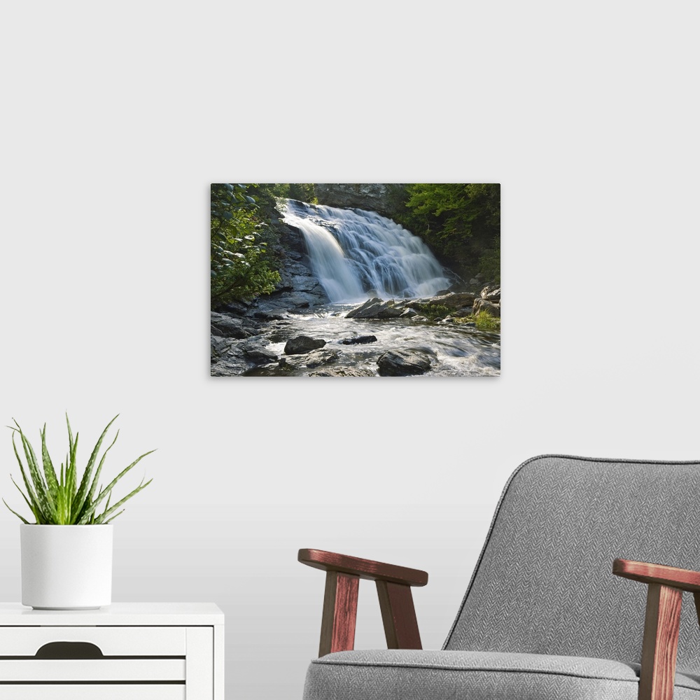 A modern room featuring Canada, New Brunswick, Fundy National Park, Laverty Falls, Bay of Fundy, Fundy Bay