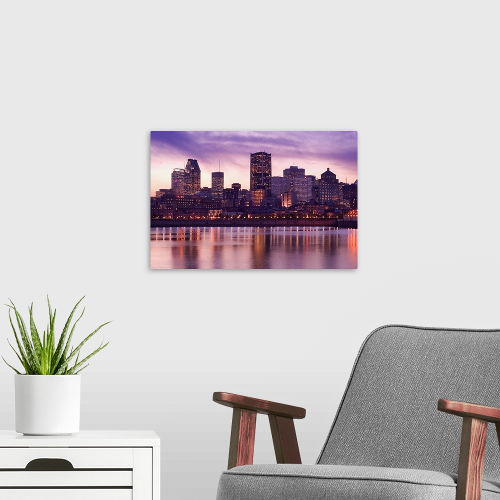 A modern room featuring Canada, Quebec, Montreal, Cityscape