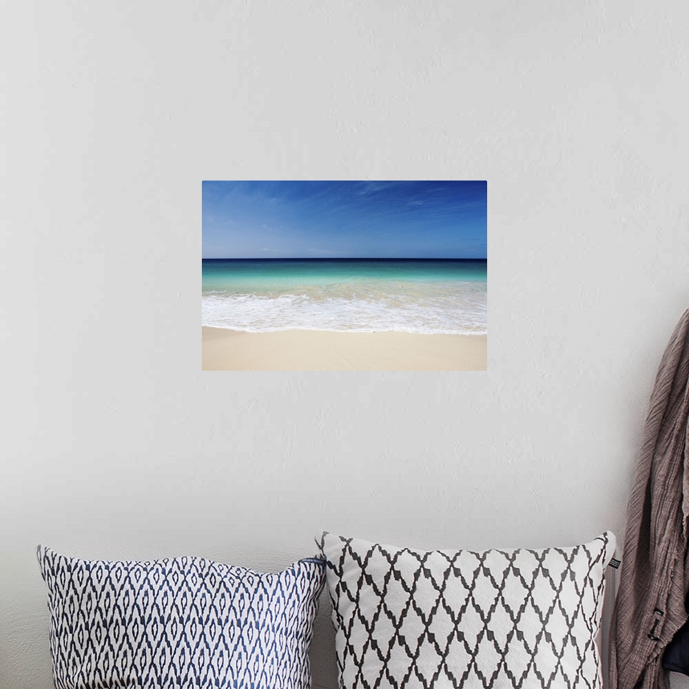 A bohemian room featuring Cape Verde, Boa Vista, Atlantic ocean, Santa Monica beach