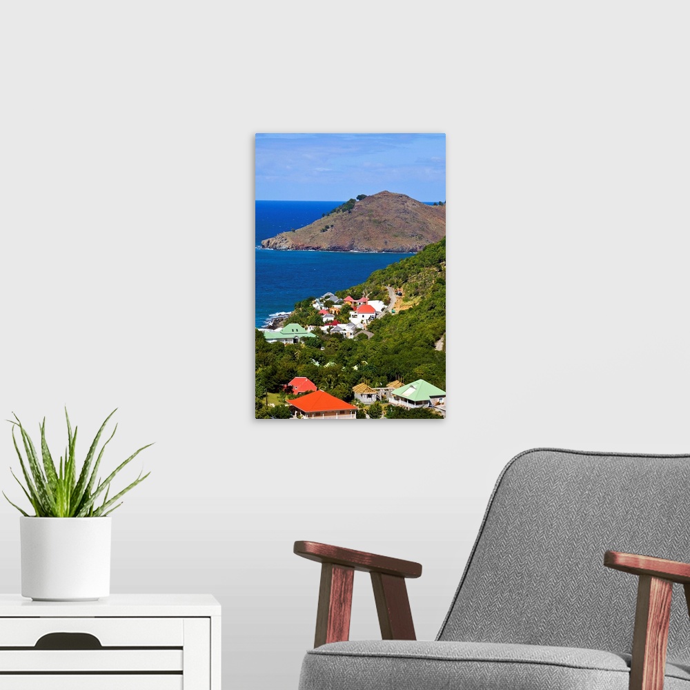 A modern room featuring French West Indies, Saint Barthelemy, Caribbean