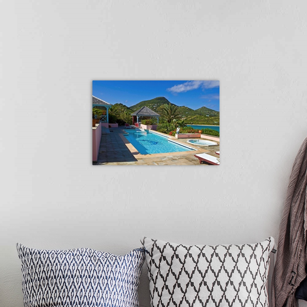 A bohemian room featuring French West Indies, Saint Barthelemy, Caribbean