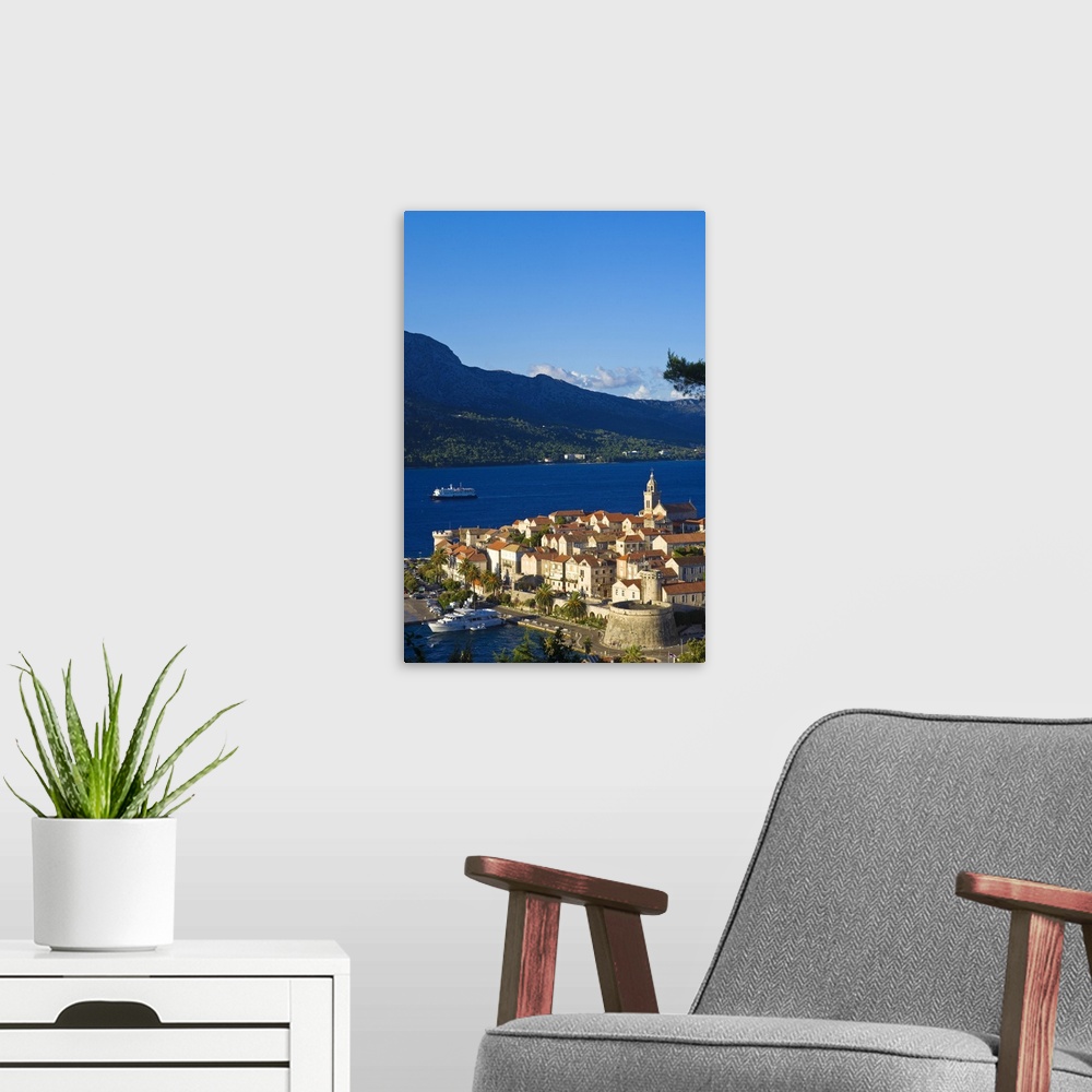 A modern room featuring Croatia, Dalmatia, Adriatic sea, Adriatic Coast, Korcula island, Korcula