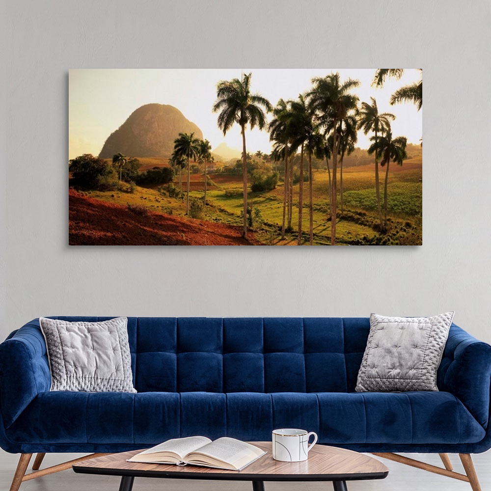 A modern room featuring Cuba, Vinales, landscape