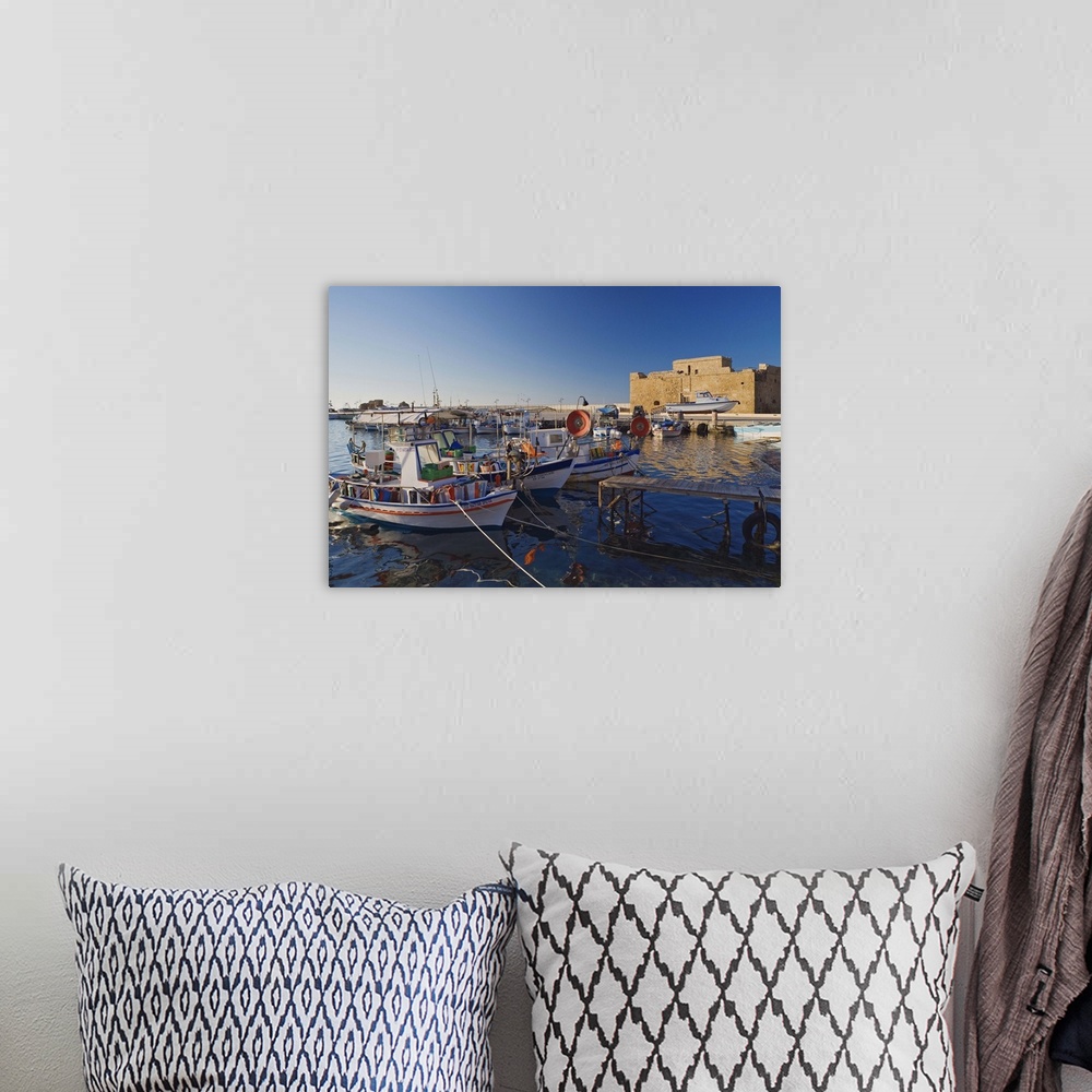 A bohemian room featuring Cyprus, K.pros, Paphos, Pafos, Harbour and Pahos fortress in background