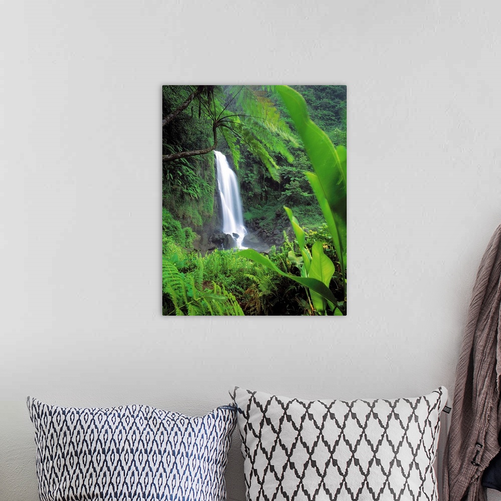 A bohemian room featuring Trafalgar Falls, Dominica, Karibik