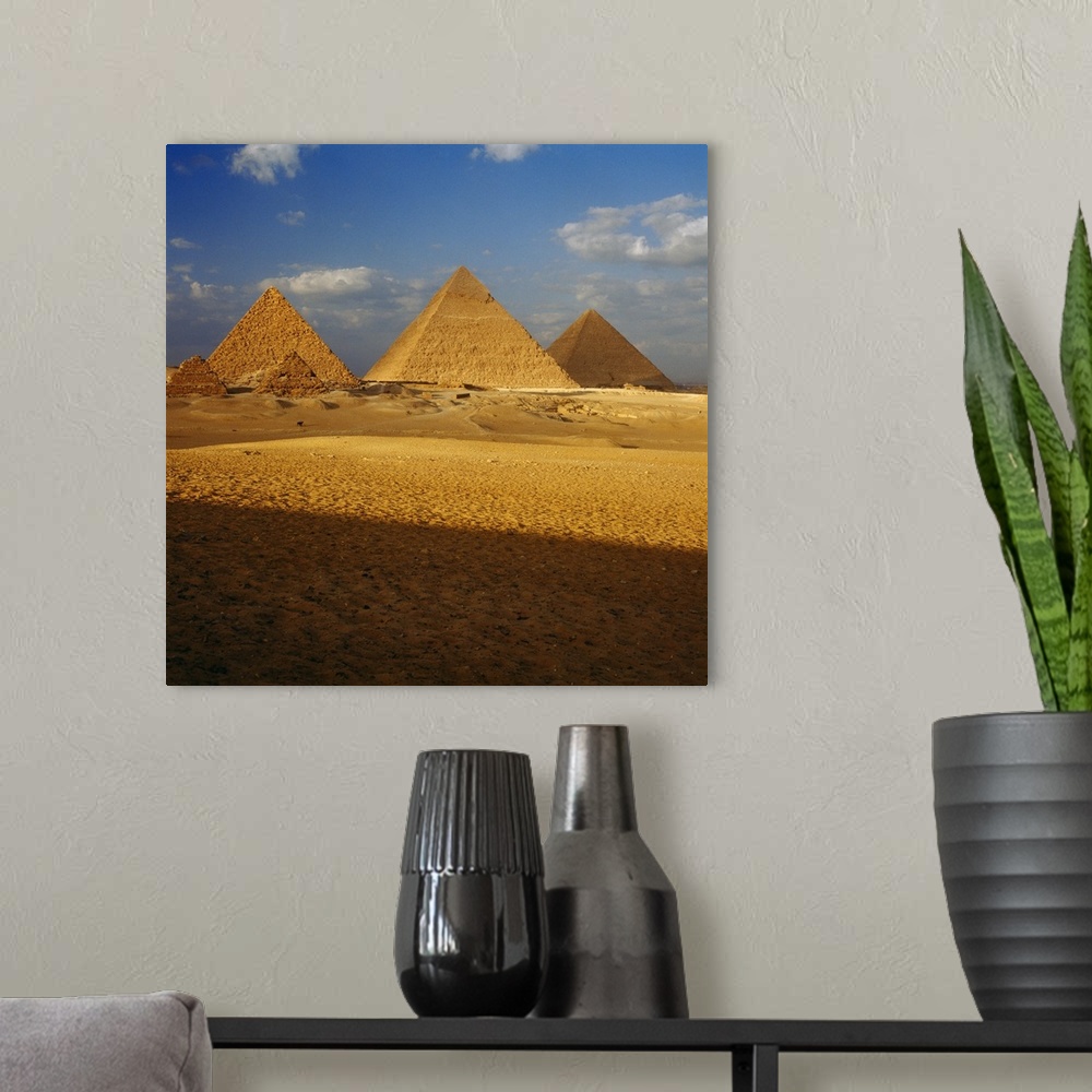 A modern room featuring Egypt, Cairo, Giza, Travel Destination, The Great Pyramids
