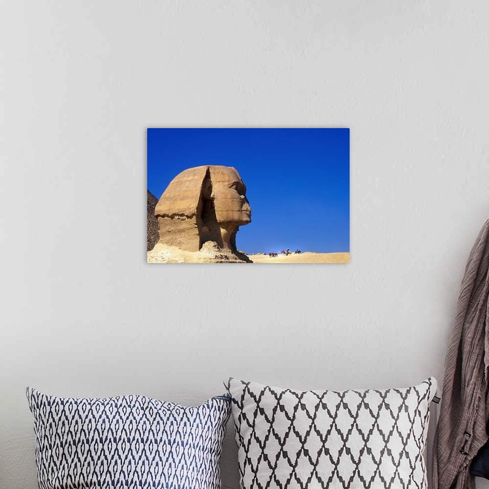 A bohemian room featuring Egypt, North Africa, Cairo, Giza, The Sphinx