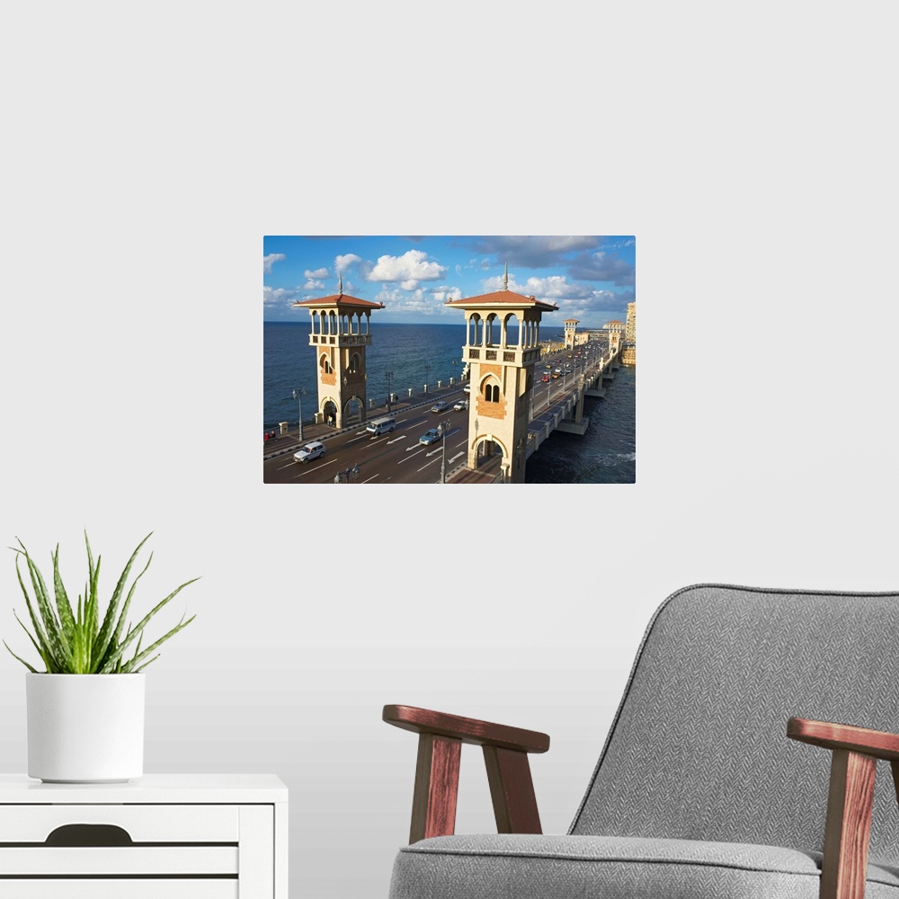 A modern room featuring Egypt, North Coast, Alexandria, Stanely bridge