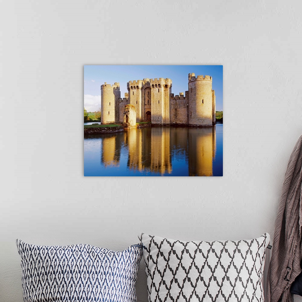A bohemian room featuring England, Sussex, Bodiam Castle