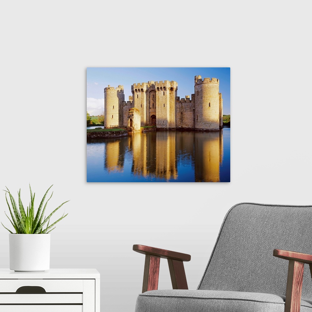 A modern room featuring England, Sussex, Bodiam Castle
