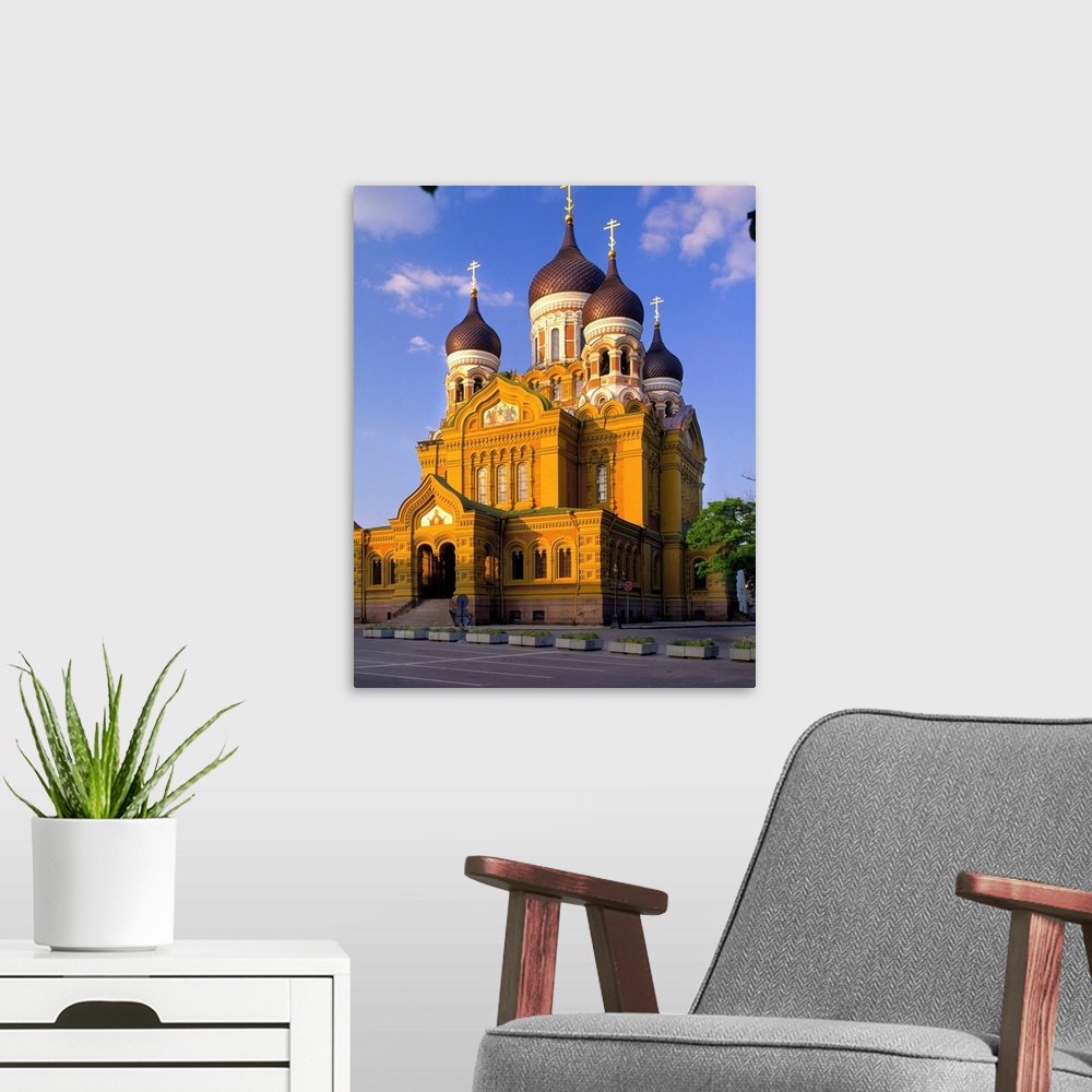 A modern room featuring Estonia, Tallinn, Alexander Nevsky Cathedral