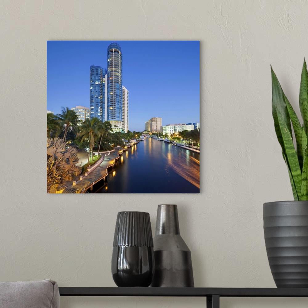 A modern room featuring Florida, Atlantic ocean, Fort Lauderdale, The Riverwalk and canal system