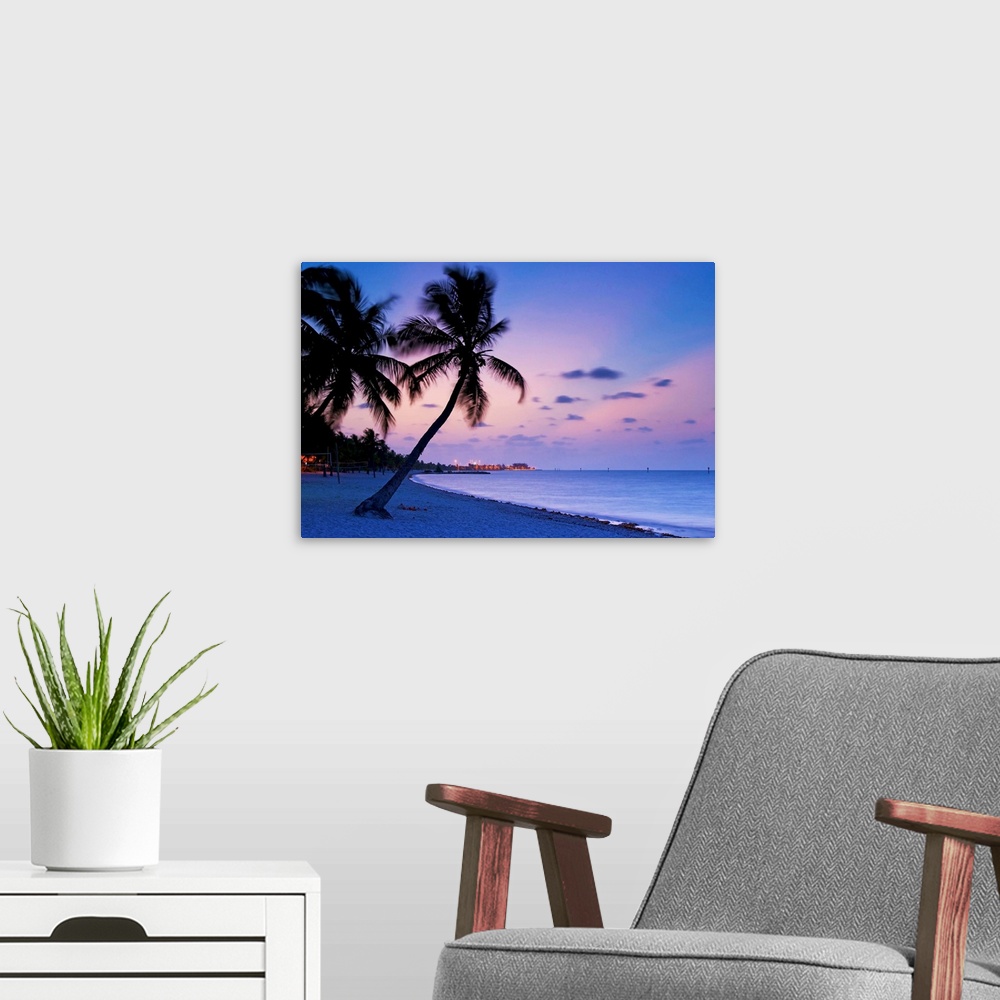 A modern room featuring Florida, Florida Keys, Key West, Atlantic ocean, The Smathers Beach