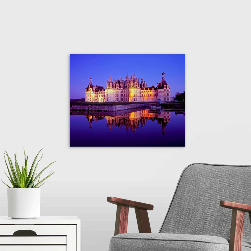 A modern room featuring France, Centre, Loire Valley, Chambord Castle, The Castle