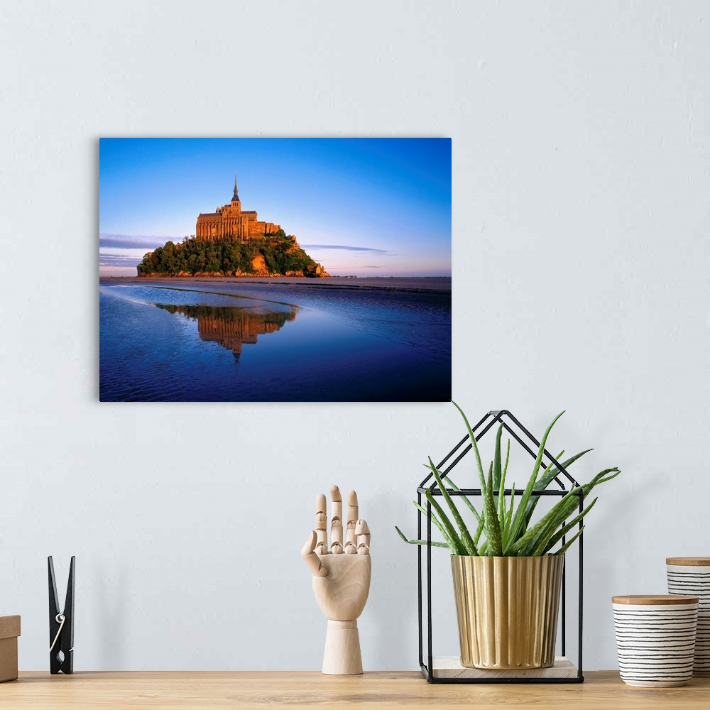A bohemian room featuring France, Mont St. Michel, Manche, Mont Saint Michel