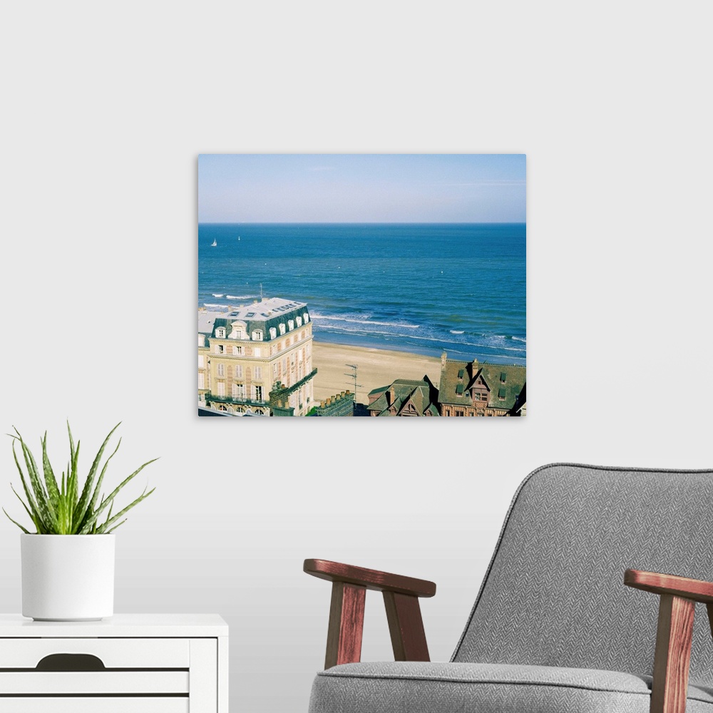 A modern room featuring France, Normandy, Trouville, Beach at Trouville