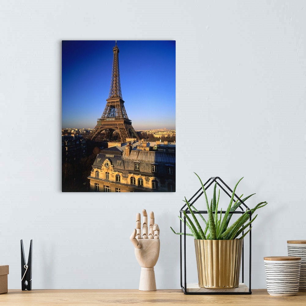 A bohemian room featuring France, Paris, Eiffel Tower