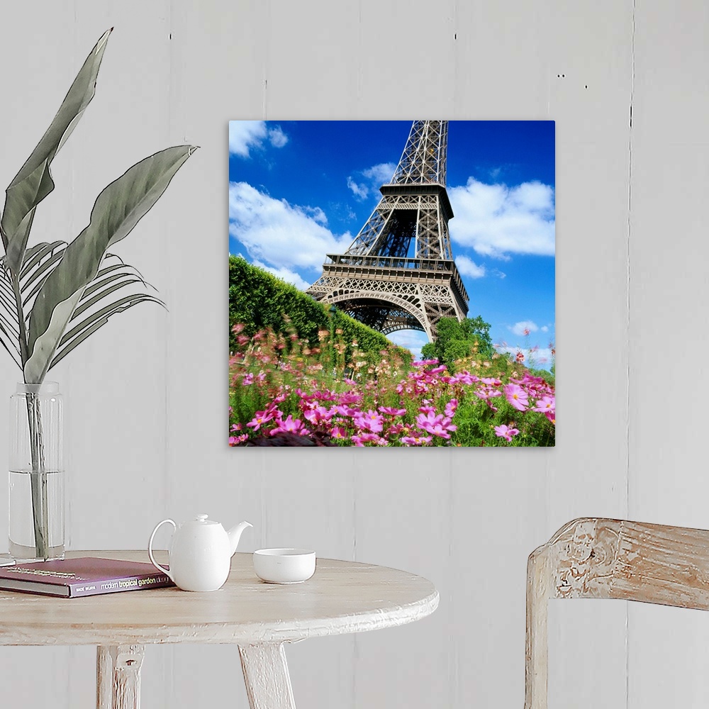 A farmhouse room featuring France, Paris, Eiffel Tower