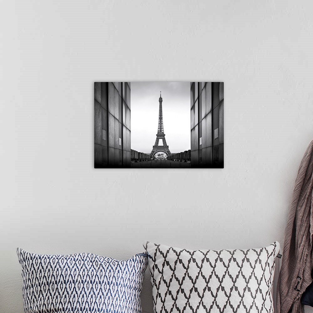 A bohemian room featuring France, Paris, Eiffel Tower.