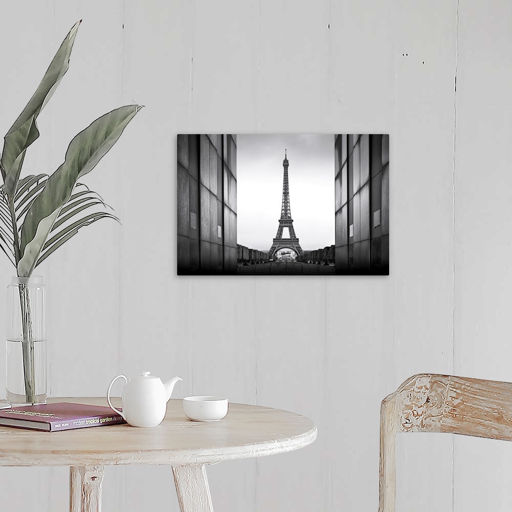 A farmhouse room featuring France, Paris, Eiffel Tower.