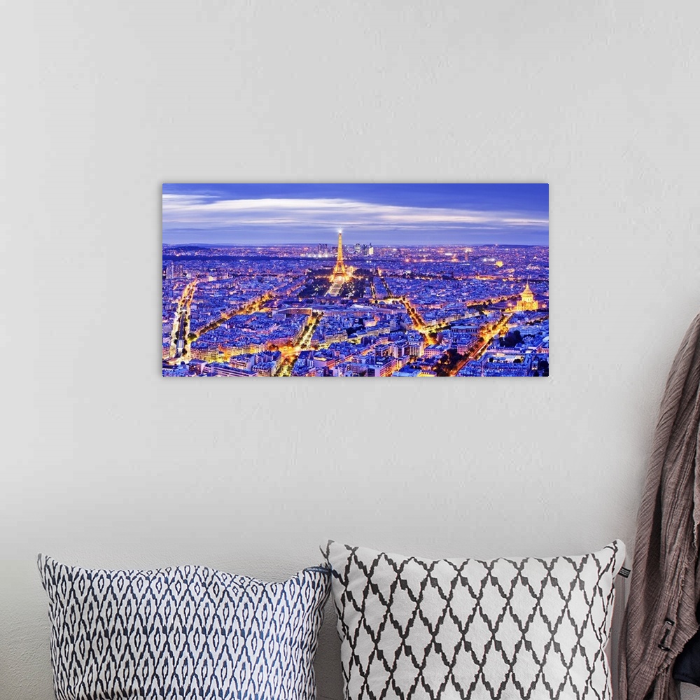 A bohemian room featuring France, Paris, Eiffel Tower, View of the city