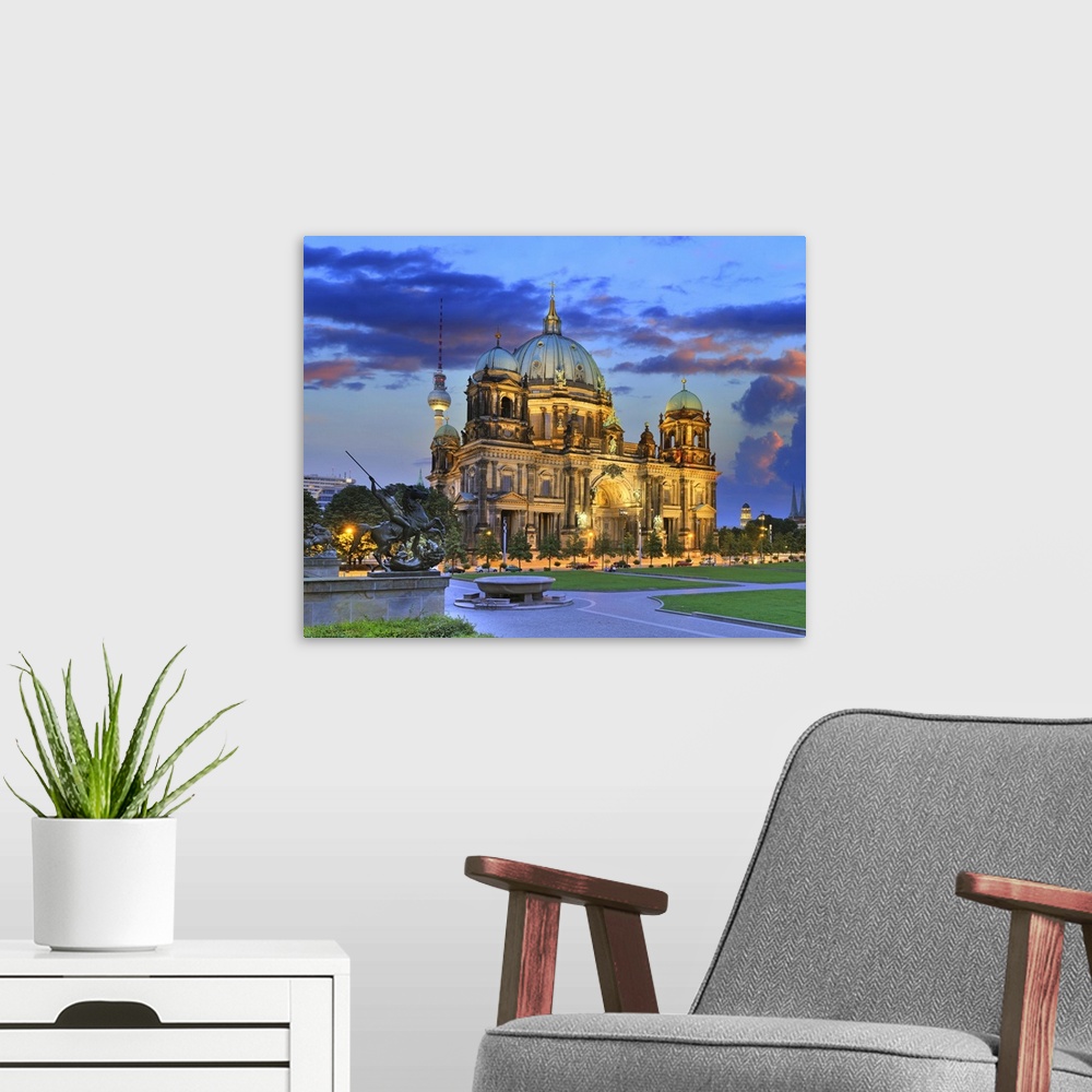 A modern room featuring Germany, Berlin, Central Europe, Berlin Mitte, Berlin Cathedral, Lustgarten